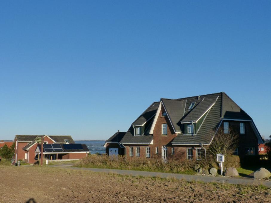 Haus Nordlicht Ferienwohnung *Auer Lun* Nebel Exterior photo